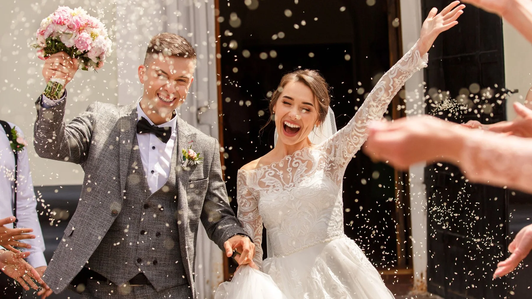 Wedding celebration for pre-booked St Giles House taxi transfers